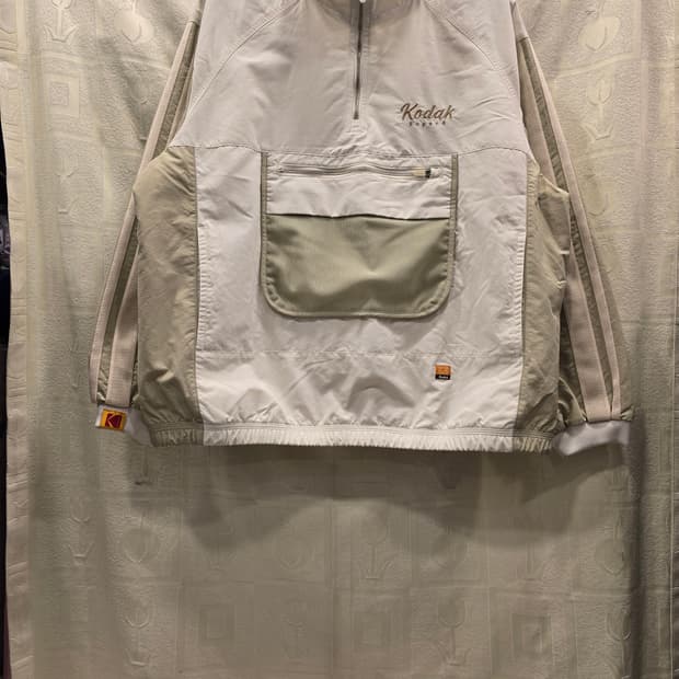 코닥 아노락 남려공용 바람막이 M(95) 베이지