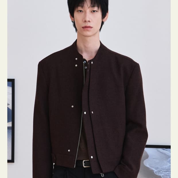 [2]웨이비니스 레이서 자켓(버건디)