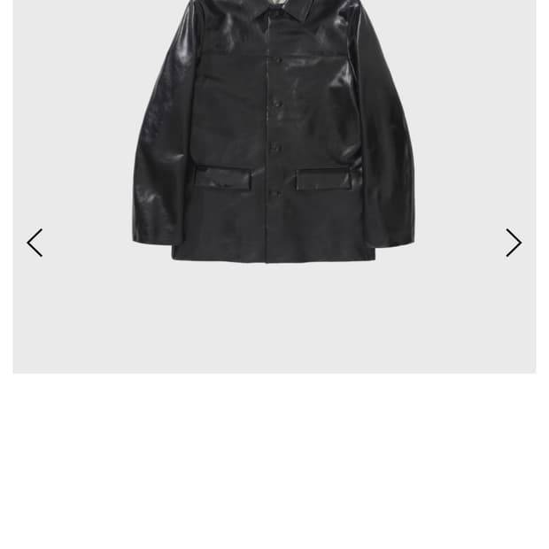 강정석 레더 카코트 (Permanent car coat)