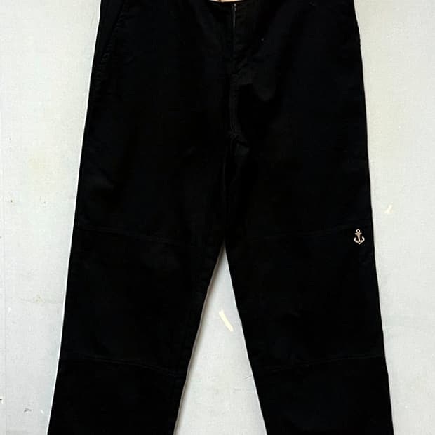 디키즈 스케이트보딩 더블니 워크팬츠 블랙 스트릿 춘하복 루즈핏 L 32