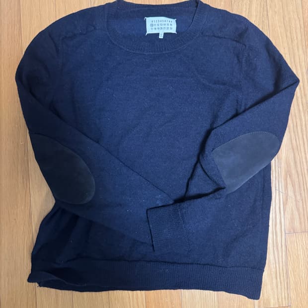 메종 마르지엘라 암패치 니트 L