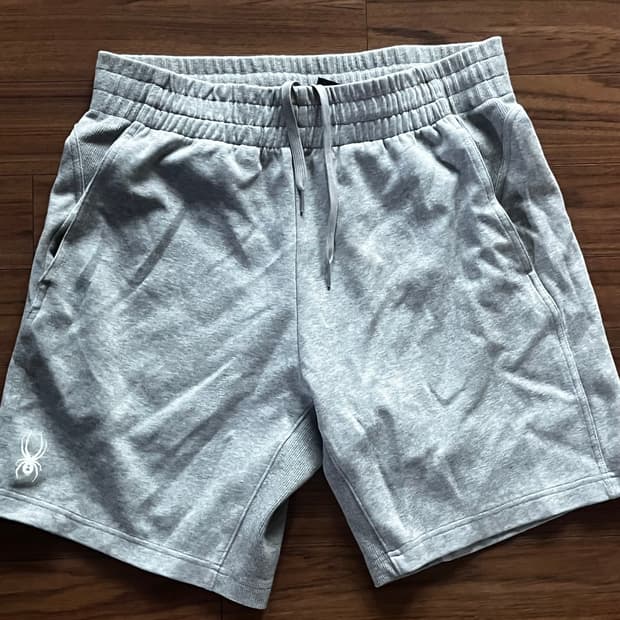 스파이더 트레이닝 숏팬츠, 반바지 그레이 M