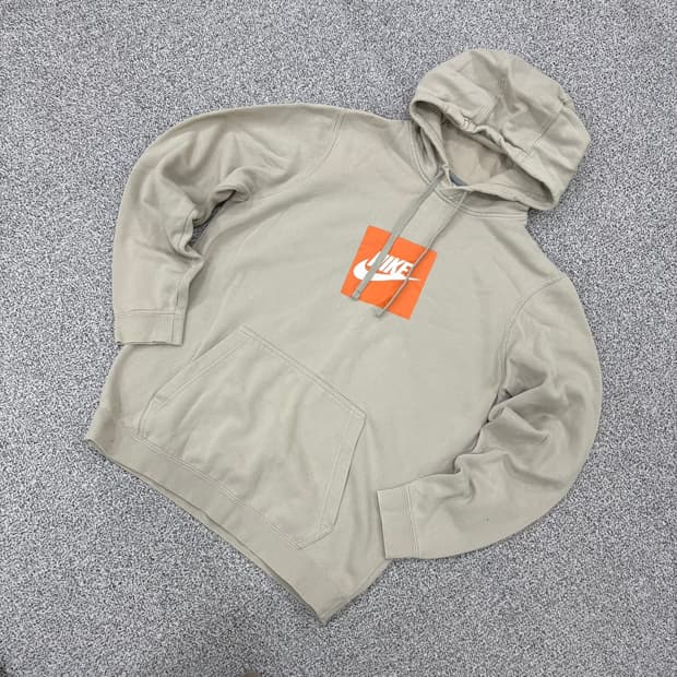 XL 나이키 박스로고 후드티 0324J