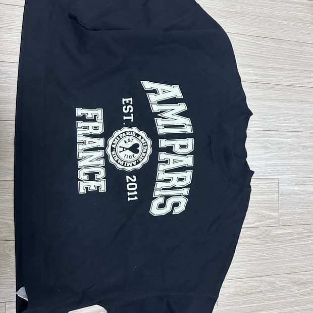 아미 반팔 크롭티 xs