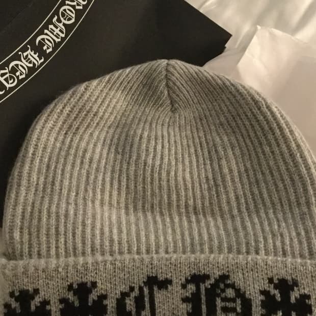 크롬하츠 빅대디 비니 그레이 새상품