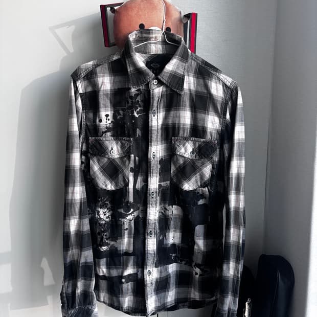 히스테릭글래머 체크셔츠