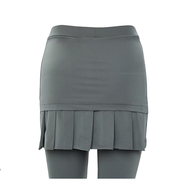 샬롬클럽 COOL PLEATS PANTS-GRAY 스커트 팬츠