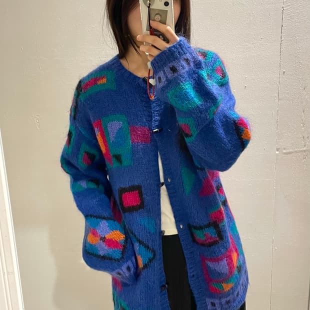 L.L. BEAN mohair cardigan