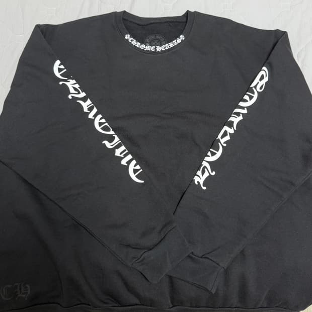 [XL]크롬하츠 넥로고 맨투맨