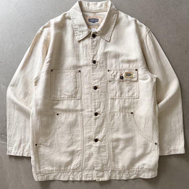 Vintage Edwin Linen Work Jacket