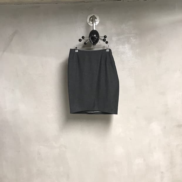 질샌더 차콜 스커트 36(W)