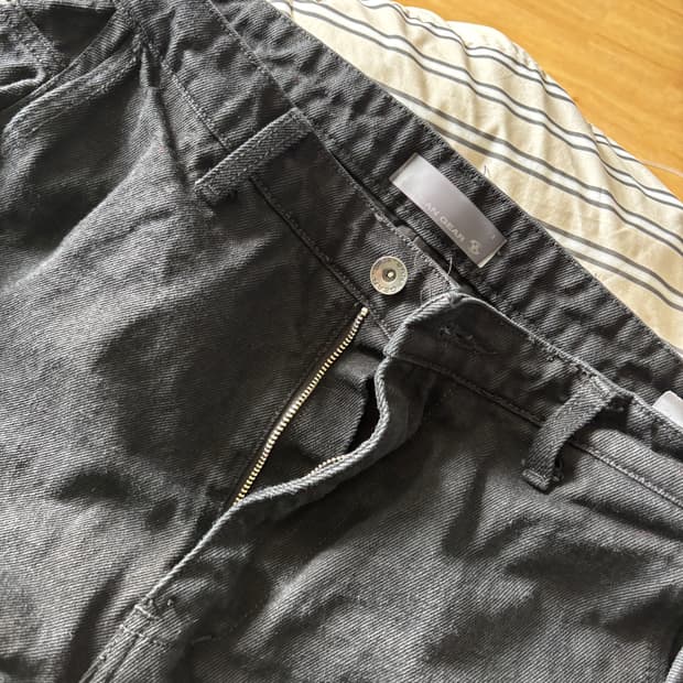 산산기어 COTTON WAVE PANTS [BLACK] 3 size