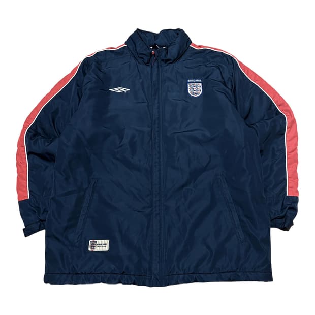 일본판)엄브로 X 잉글랜드 딥네이비 누빔 점퍼