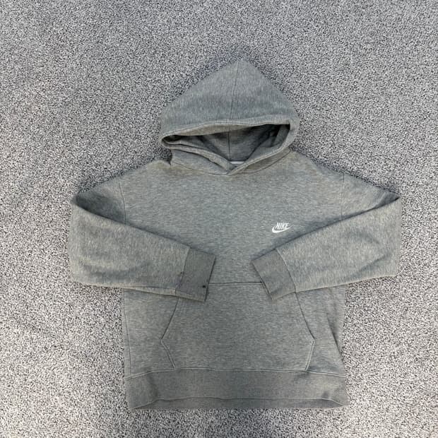 90 나이키 스몰로고 기모 후드티 0303J