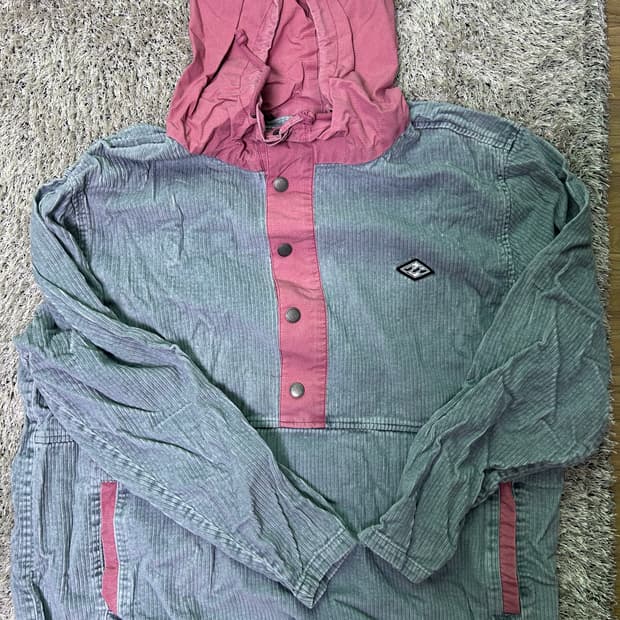 미국브랜드 BILLABONG 후드 코듀로이 사이즈 110