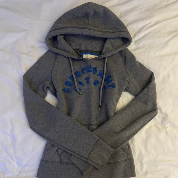 아베크롬비 빈티지 딱붙 후드티 xs