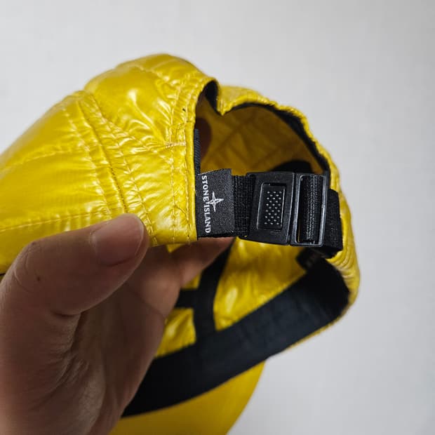 스톤아일랜드 프리마로프트 퍼텍스 퀼팅캠프캡