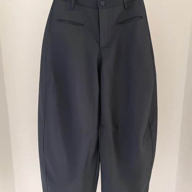 커브 실키 슬랙스 팬츠(navy)