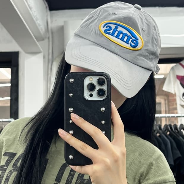 Emis 그레이 볼캡