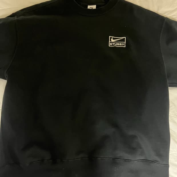 나이키 스투시 나투시 nrg맨투맨 블랙 m