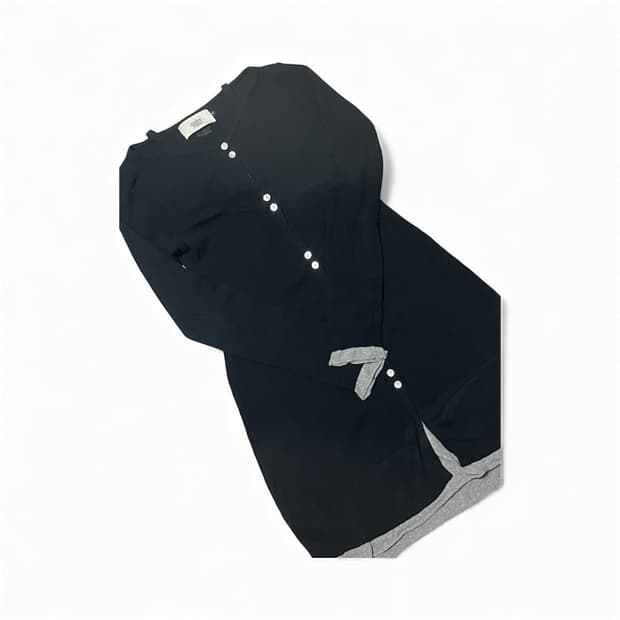 아뜰리에나인 미니 원피스 긴슬리브