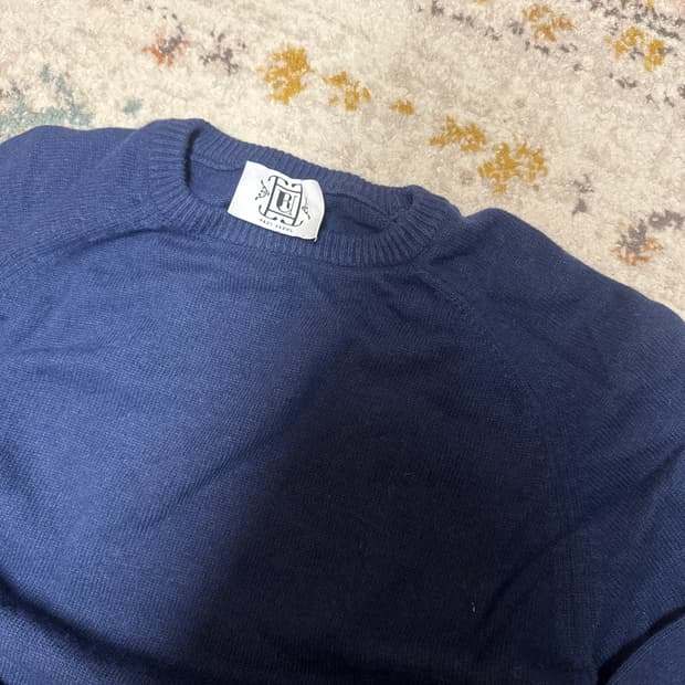 프루이 다크네이비 니트 100