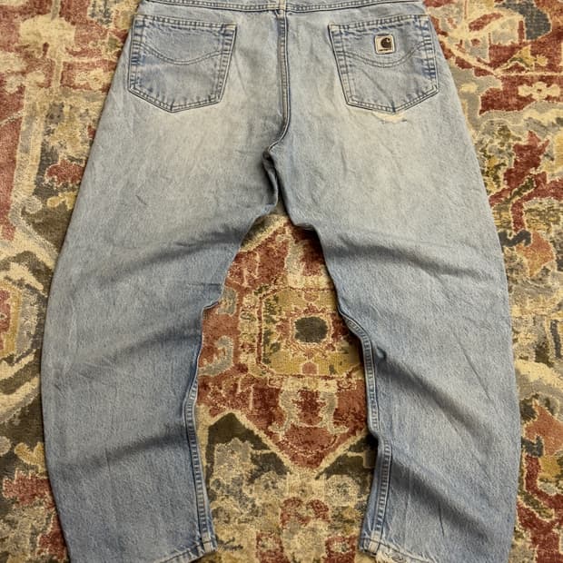 [칼하트] 90s 오리지널 USA 빈티지 워크 데님 B17 (W34)