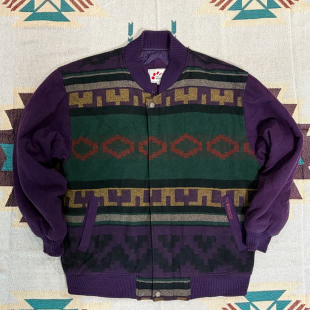 90s native american blouson
