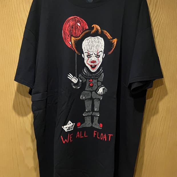 스티븐킹 원작 소설 호러 공포영화 IT 그것 피의 삐에로 무비 티셔츠