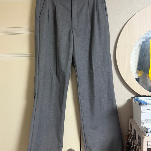 기마구아스 그레이 트라우저 38사이즈 1회착