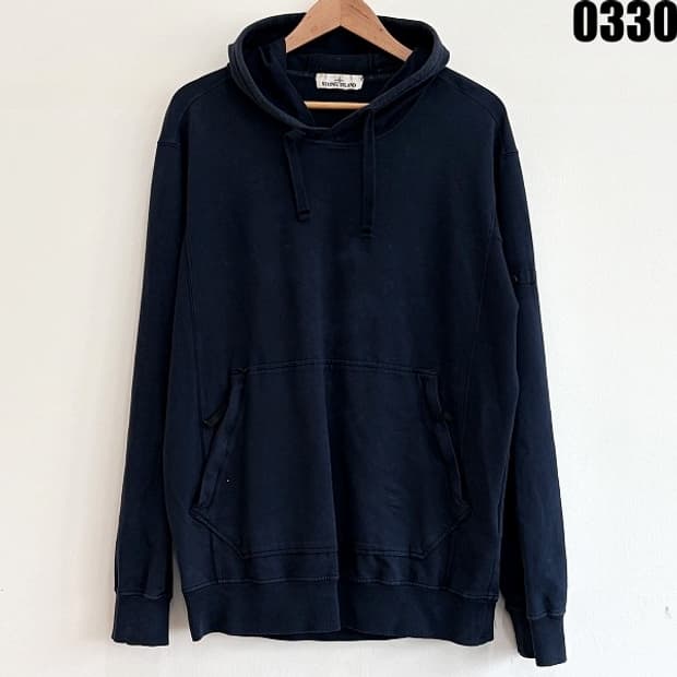 스톤아일랜드 STONE ISLAND 후드 스웻셔츠 105 0330
