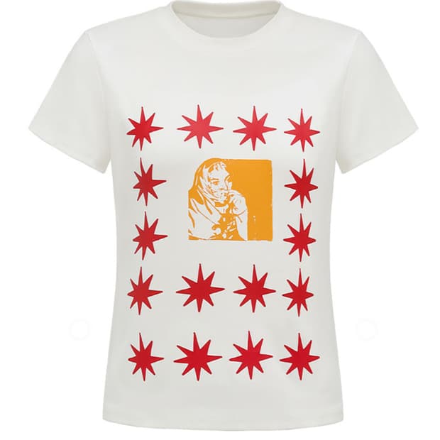 OINIMI Solar Frame Tee White
