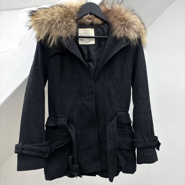 G.O.A 00s fur trimmed jacket 