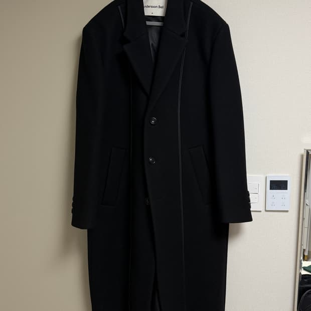 [M] 앤더슨벨 대디 클래식 인사이드아웃 울 코트