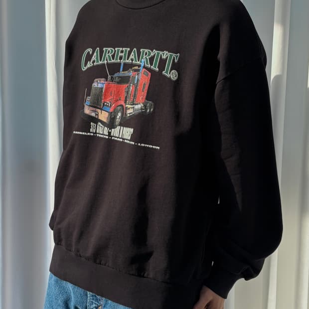 [L-XL]칼하트 WIP 온더로드 크루넥 맨투맨