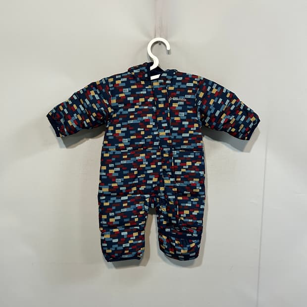 컬럼비아 키즈 우주복 패딩 3-6