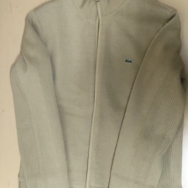 라코스테 집업 가디건