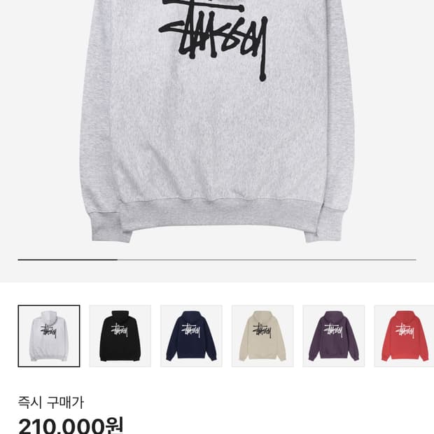 Stussy basic hoodie