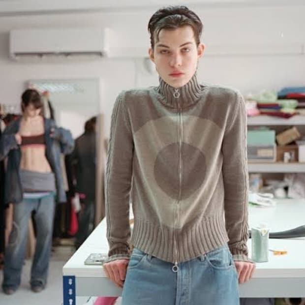 edward cuming zip up window jacket 1사이즈