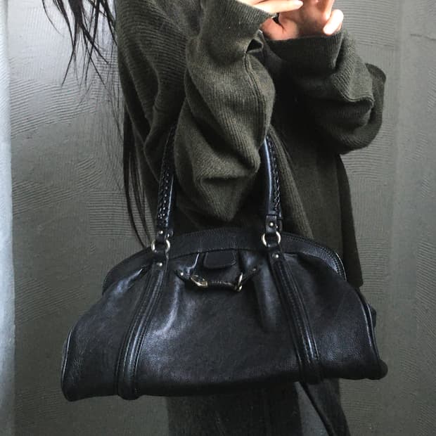 Dior 디올 00’s 레더 토트백