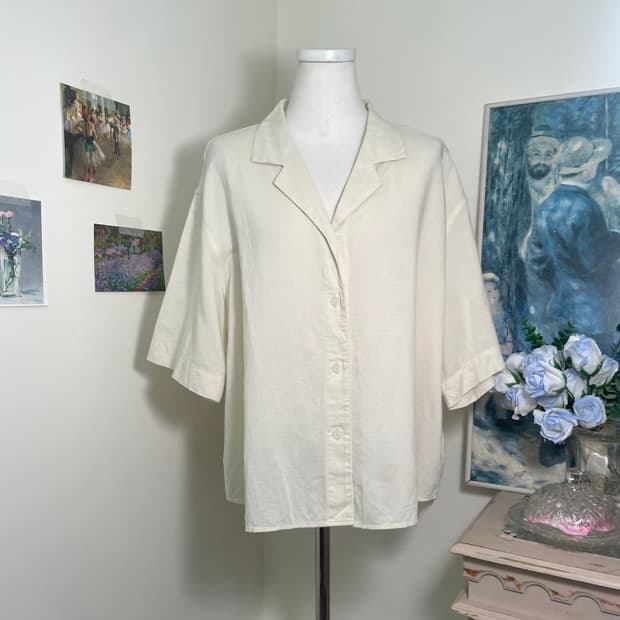 butter basic summer over shirt(size-L)