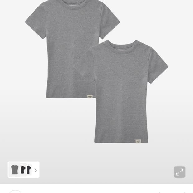 글로니 한장분철 G CLASSIC FITTED TEE (GRAY)