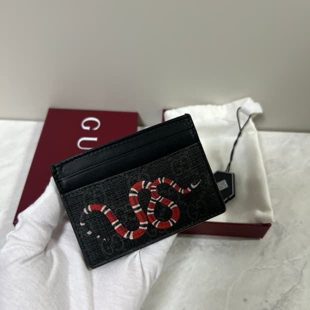 구찌 스네이크 카드지갑