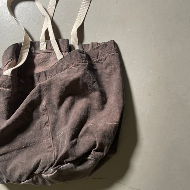 H•d One off  Dyed Canvas Tote Bag