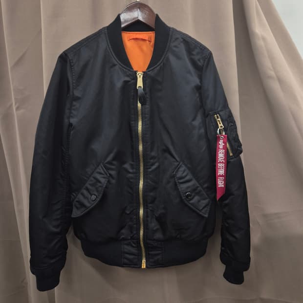 알파인더스트리 MA-1 플라이트 자켓 S