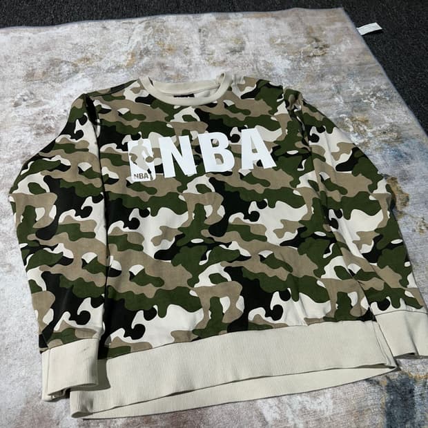 NBA 카모 맨투맨 M