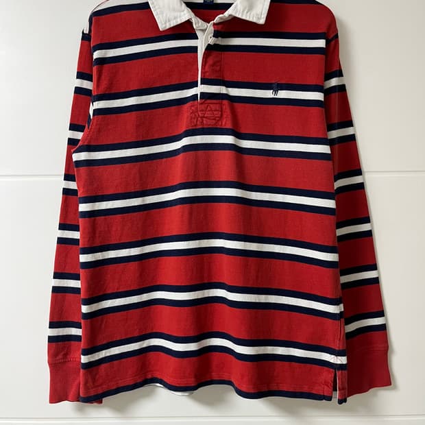 폴로 럭비티  긴팔