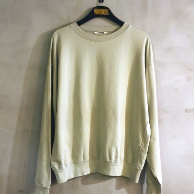 [Auralee] - Luster Plaiting L/S Tee