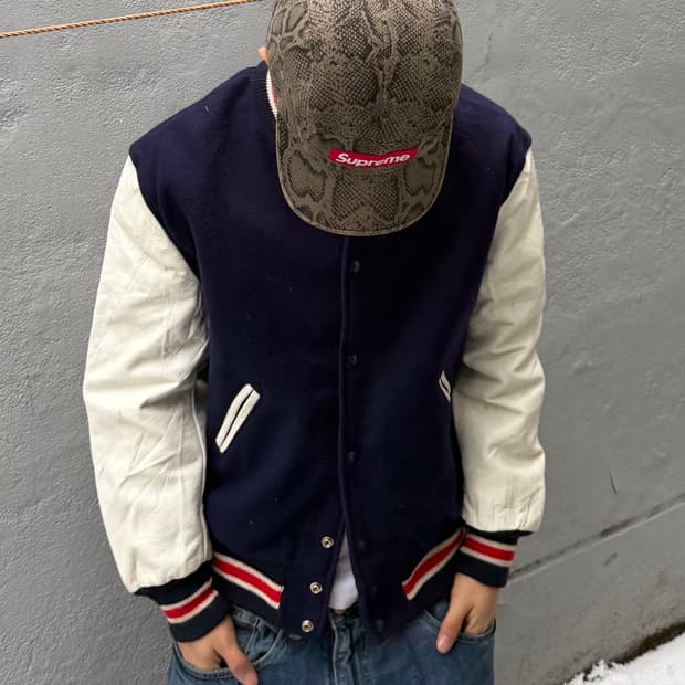 빈티지 바시티 자켓