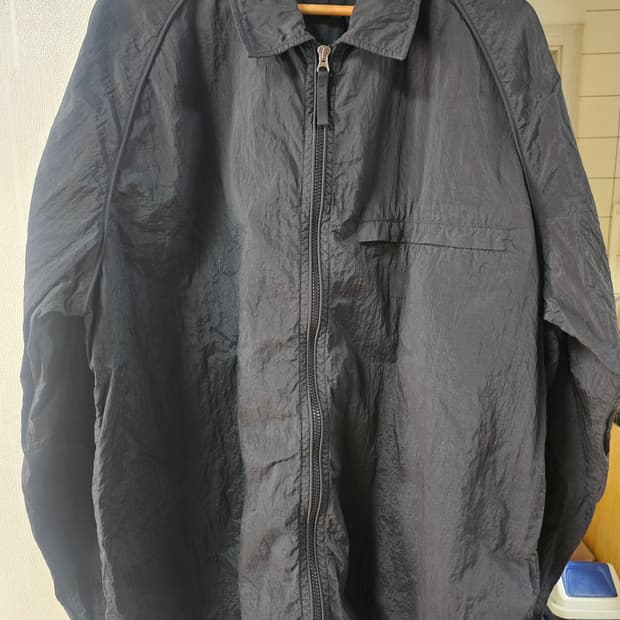 스톤아일랜드 22SS 나일론 메탈 패커블 오버셔츠